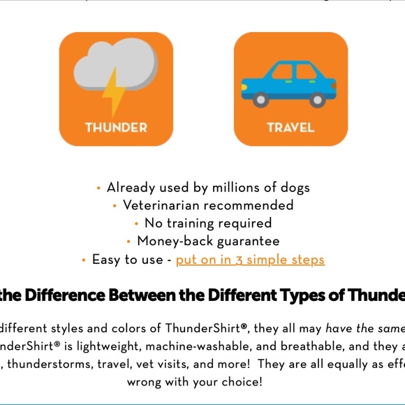 ThunderShirt for Dogs heather grey sz -XS 8-14Lbs - Picture 11 of 13